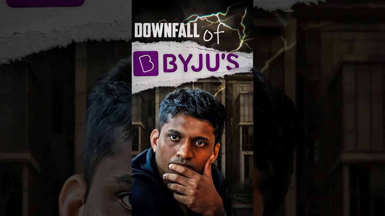 How BYJU&rsquo;S Lost It All 📉 #trending #business #businessstrategy #byjus