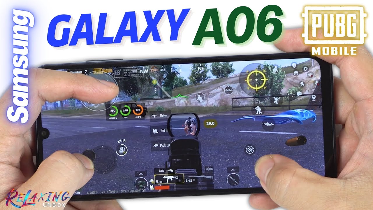Samsung Galaxy A06 PUBG Gaming Review | FPS & Battery Drain test