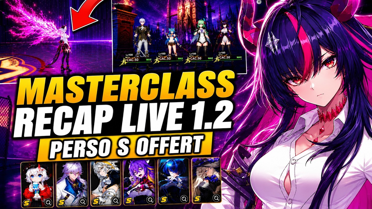 📢LA MEILLEURE MAJ !! R&Eacute;CAP COMPLET 1.2 ! 1 PERSO S OFFERT, SHINKU BROKEN ► NTE NEVERNESS TO EVERNESS