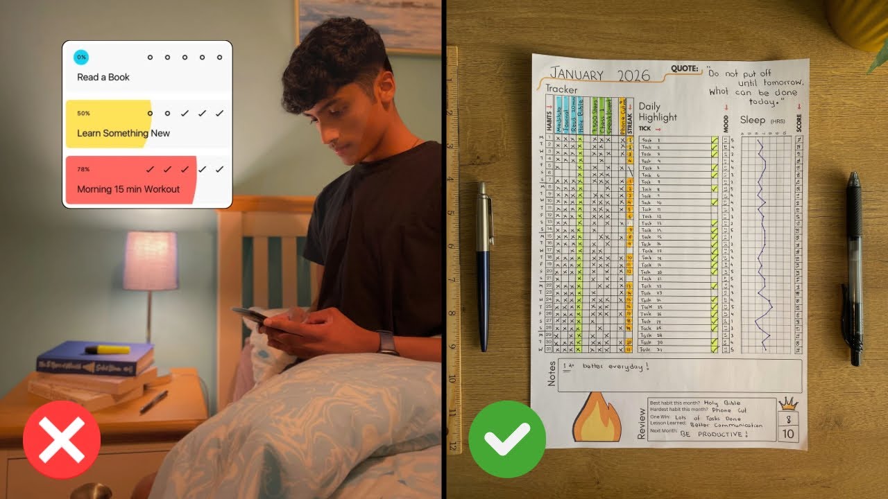 How to Make a Habit Tracker (step by step) 
