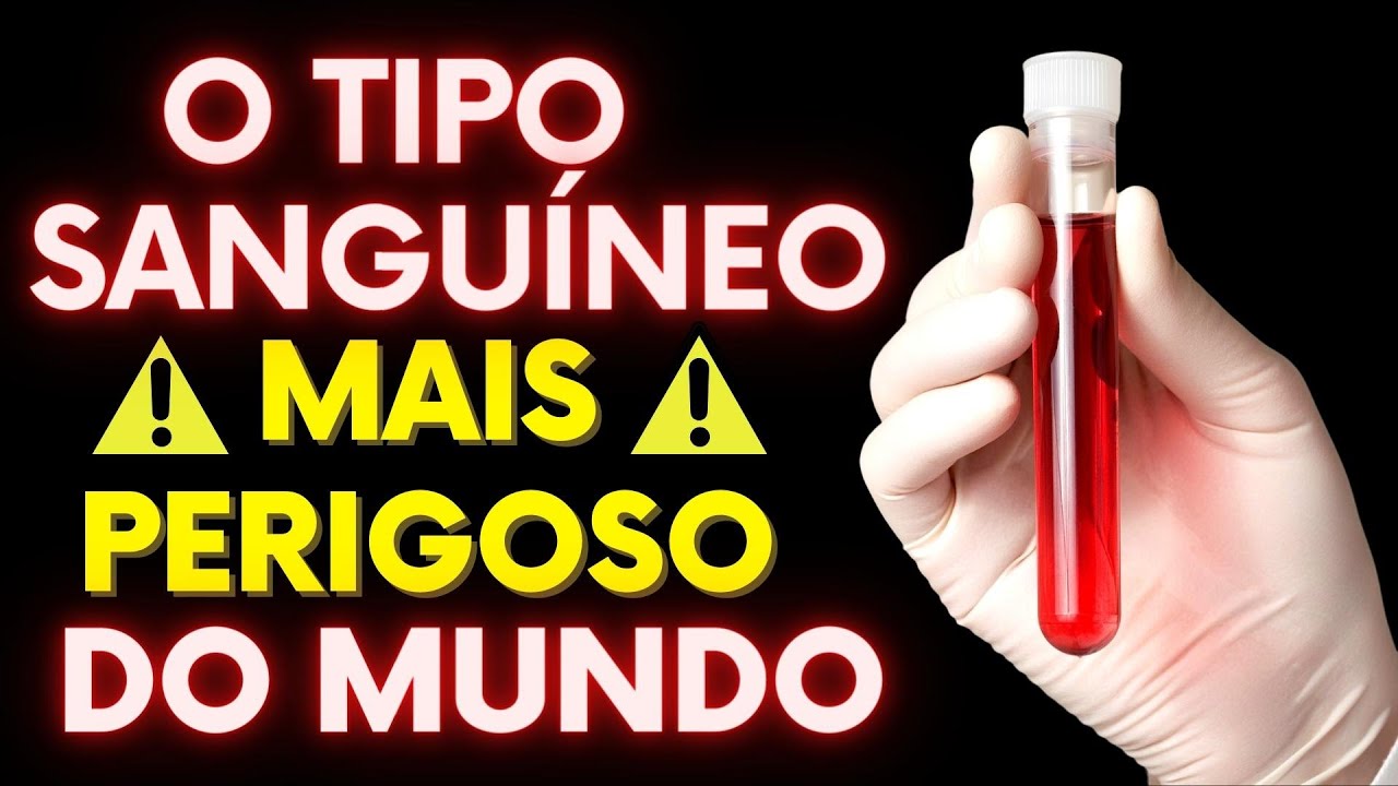 O SEU TIPO SANGUÍNEO PODE AUMENTAR O RISCO DE DOENÇAS? Qual o TIPO de SANGUE MAIS PERIGOSO DE TODOS?