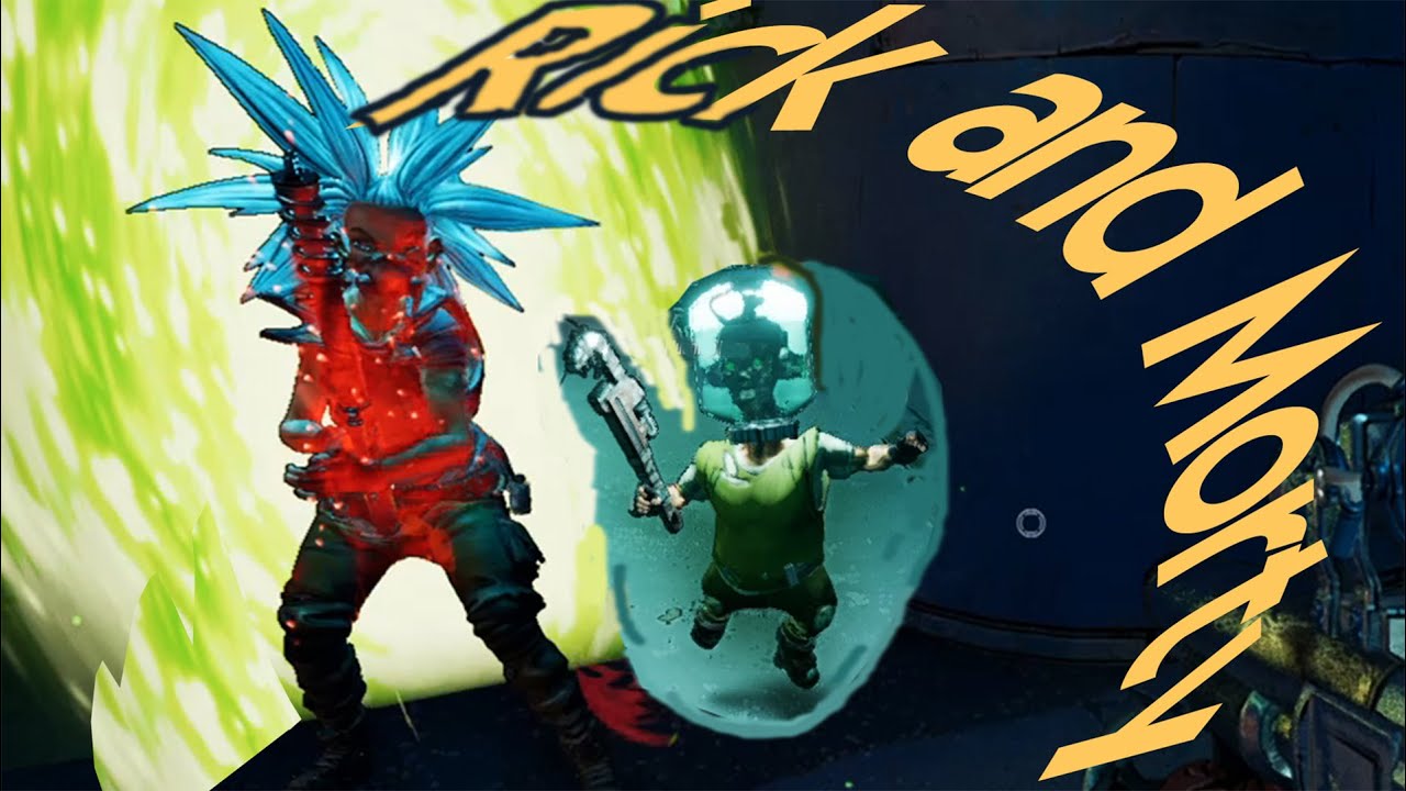 RICK and MORTY Borderlands 3 РИК И МОРТИ 里克和莫蒂