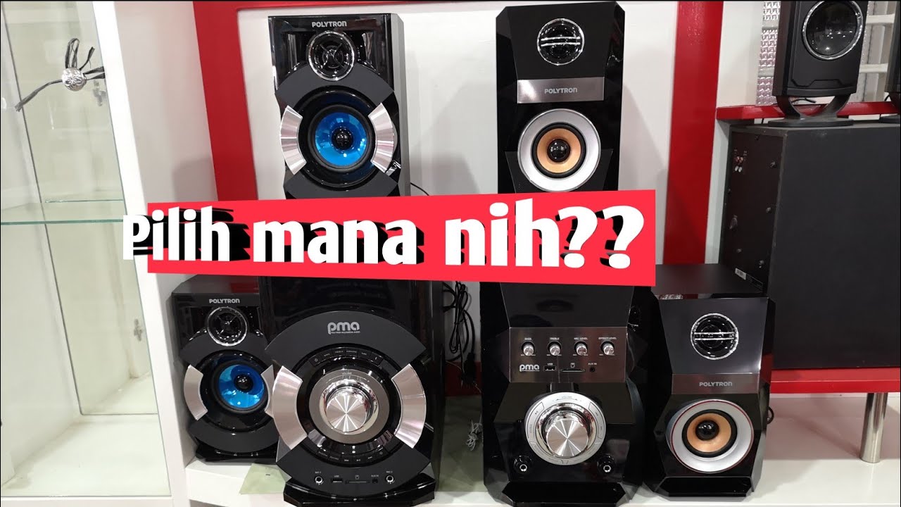 speaker Polytron pma 9527 vs 9522