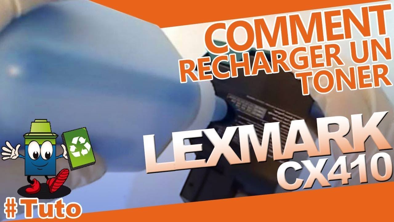 Lexmark CX410 - Comment Recharger Le Toner