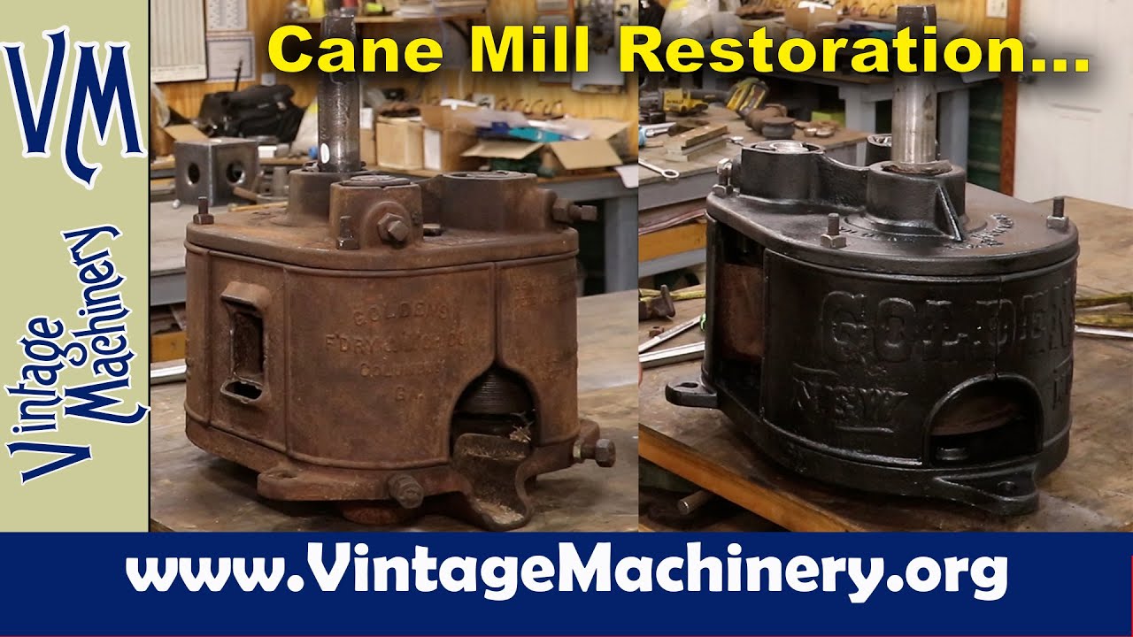 Restoring a Goldens’ No. 2, Three Roller Sugar Cane Mill