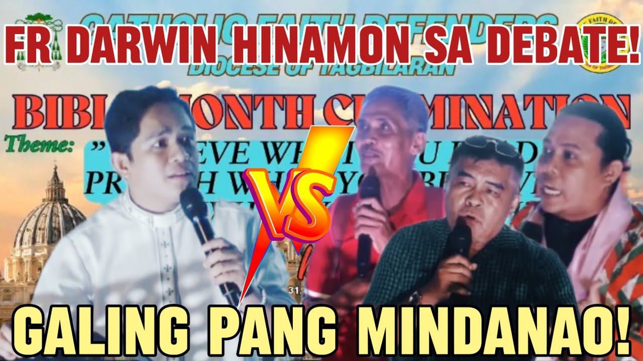 Fr Darwin Hinahamon Ng Debate Galing pang Mindanao! True Church of Christ Ang totoong Iglesia daw!