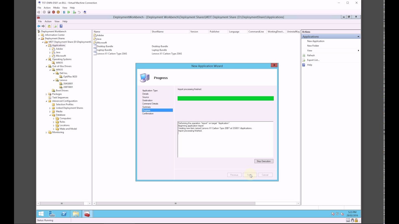 MDT Windows 10 Deployment #3 (MDT Database Configuration)