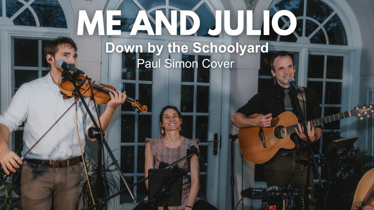 Trio performance - Me and Julio Down by the Schoolyard (Paul Simon cover)