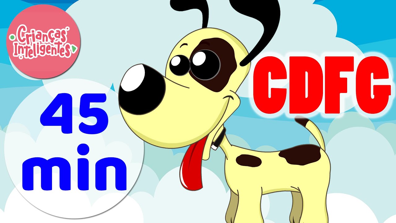 LETRAS CDFG  www.criancasinteligentes.com.br - WhatsApp 11 970676929 - 45 MINUTOS