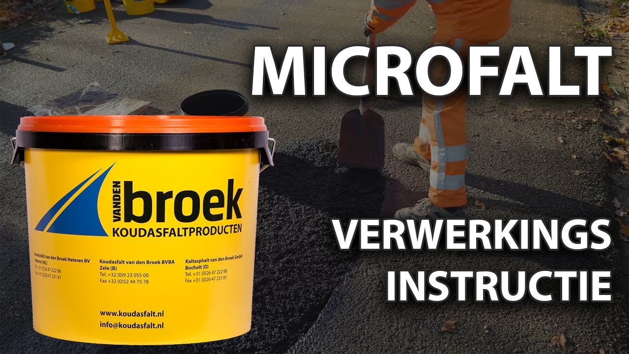Microfalt verwerken - Koudasfatl.nl