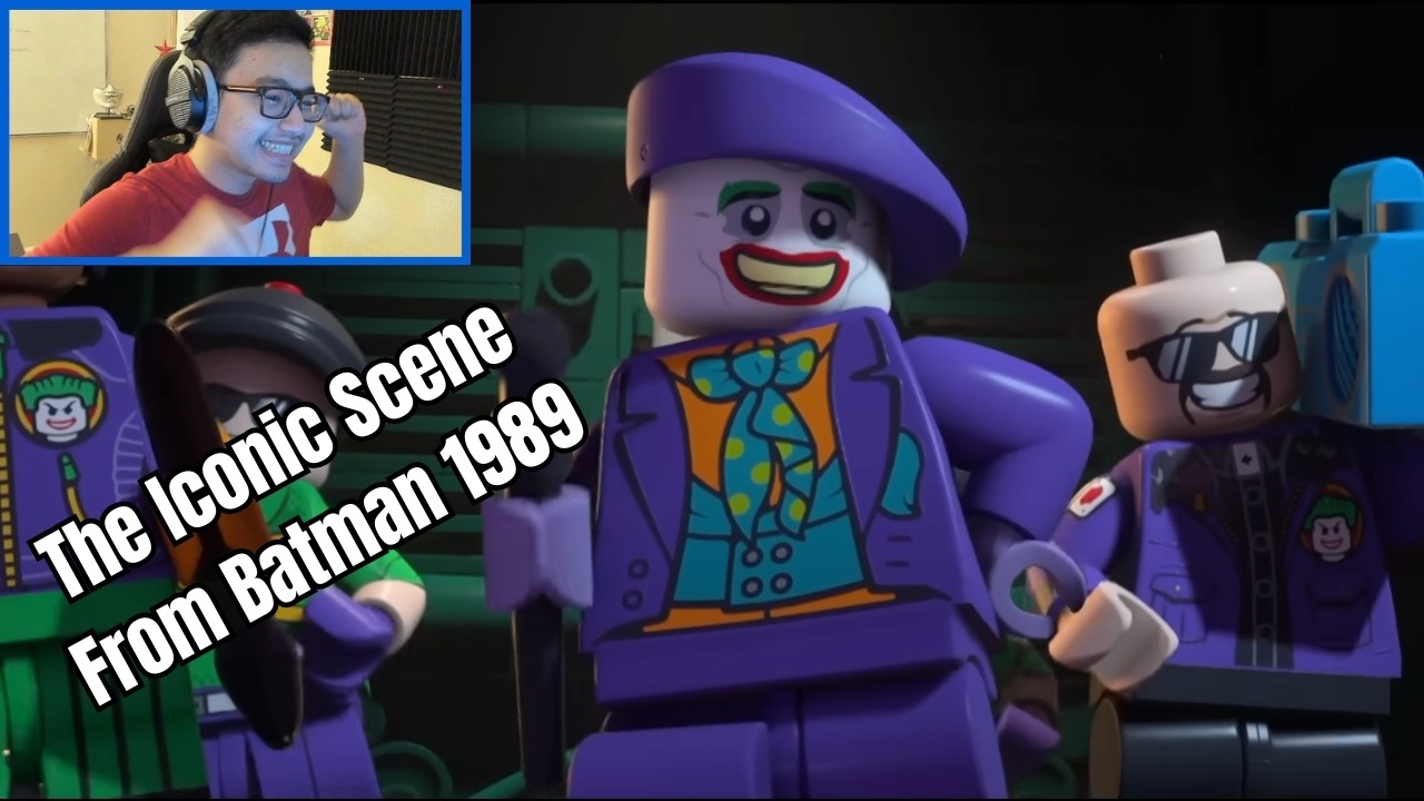 Lego Batman Legacy of the Dark Knight The Joker Crown Prince of Museum Cinematic Reaction