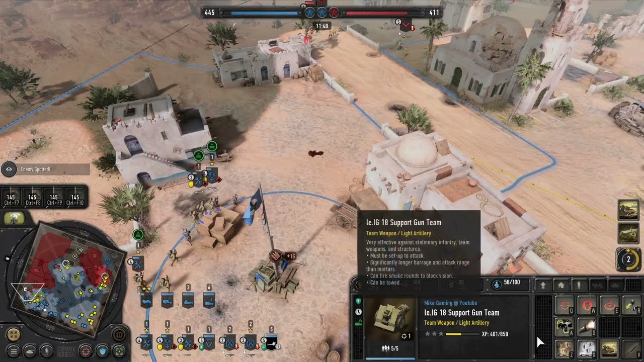 COH 3, Quick Match 4 vs 4 players - how it happened
