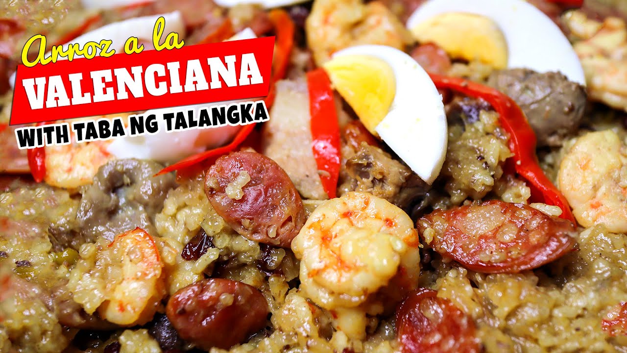 🥘 VALENCIANA with Taba ng Talangka (Crab Fat) 🦀 Step by Step 😍 Food & Recipes We Love 💖