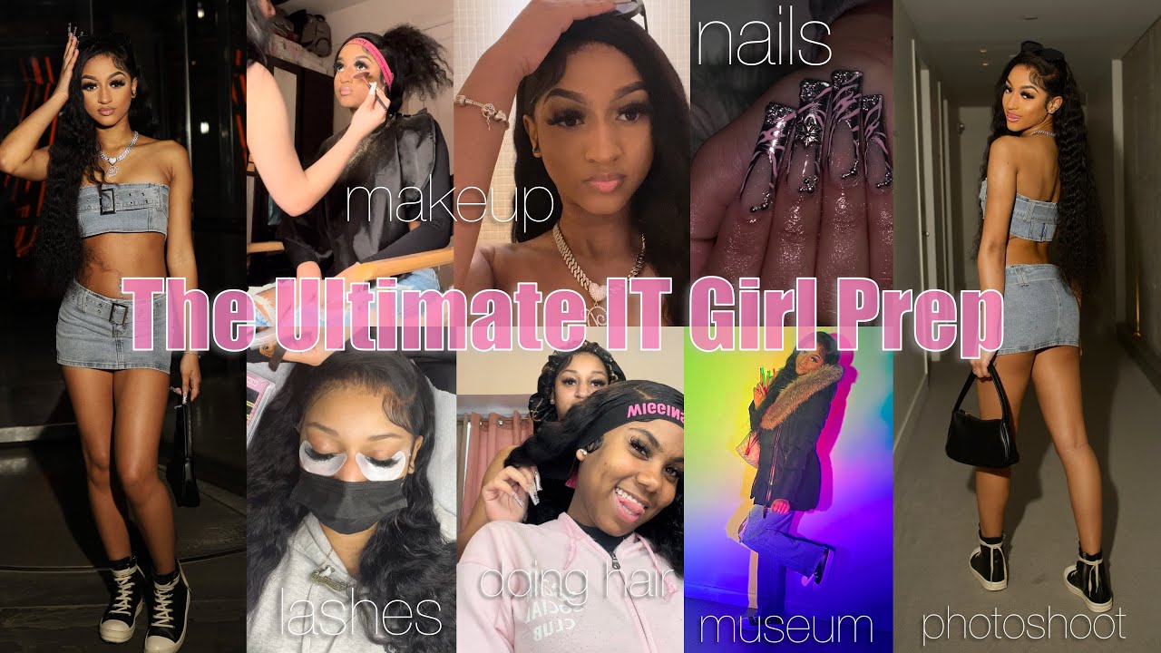 Maintenance Vlog: The Ultimate IT GIRL Prep - date w/ bae, makeup, hair & nails, etc… |Westkiss hair