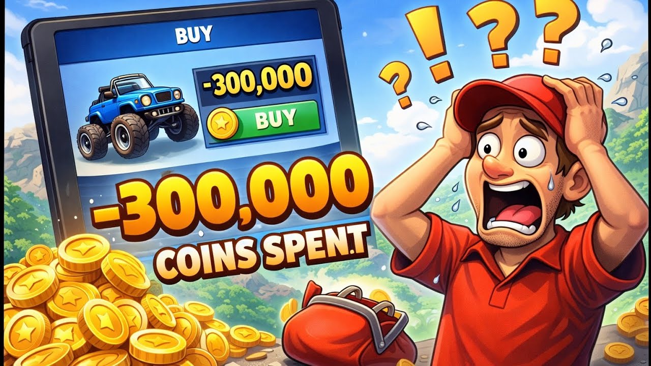  Spent 3 Lakh Coins in Hill Climb Racing 2 😱 | Upgrade Gone Wrong?