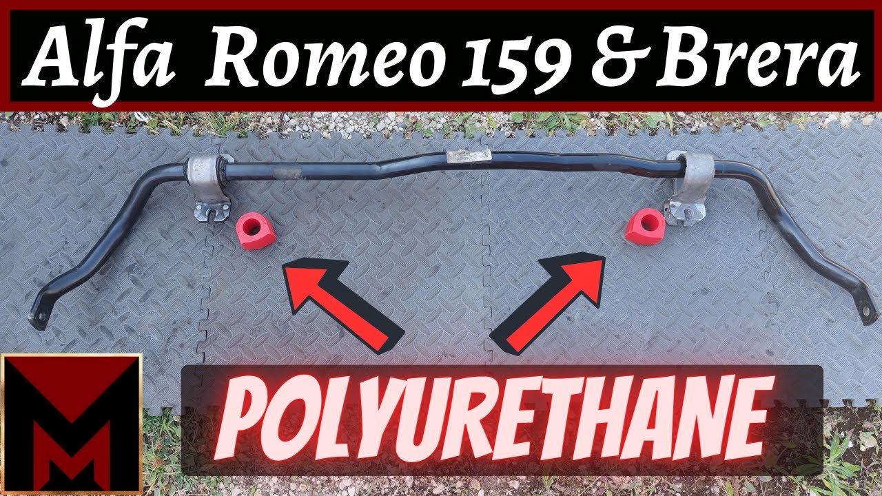 Comment Monter des Silentblocs Polyurethane de Barre Stab 🍀 Alfa Romeo 159 & Brera 🛠️ Meca Maniaque