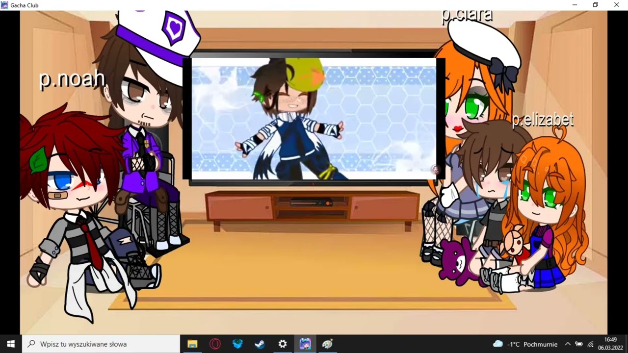 past afton family react to fnaf 4 tormentors part 2?