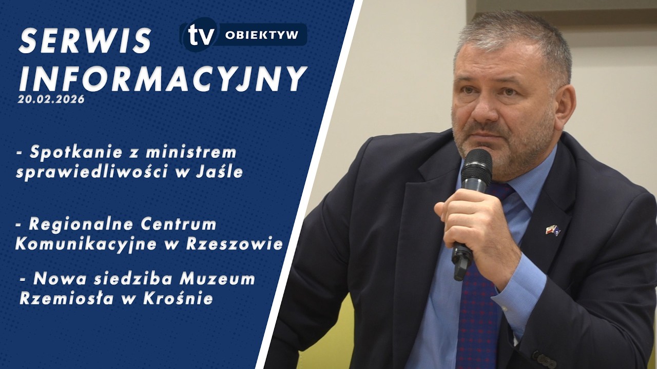 Serwis informacyjny 20.02.2026 | Telewizja Obiektyw