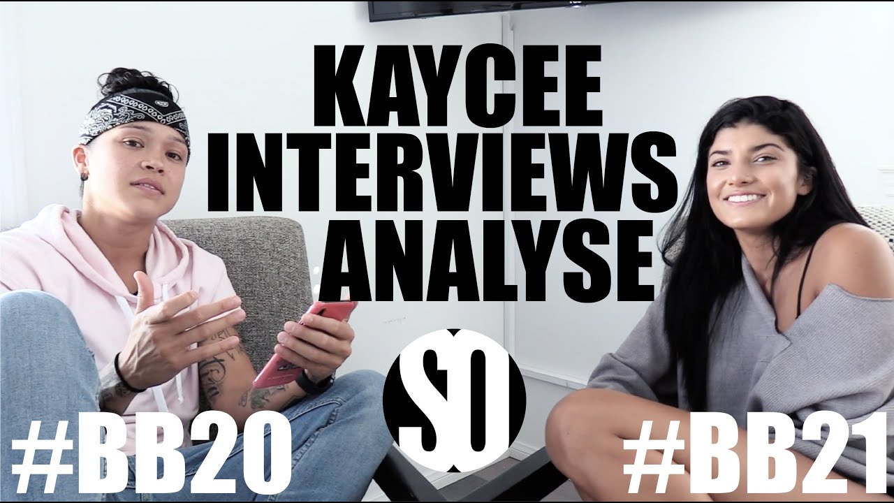Big Brother - Kaycee Interviews Analyse Talavera