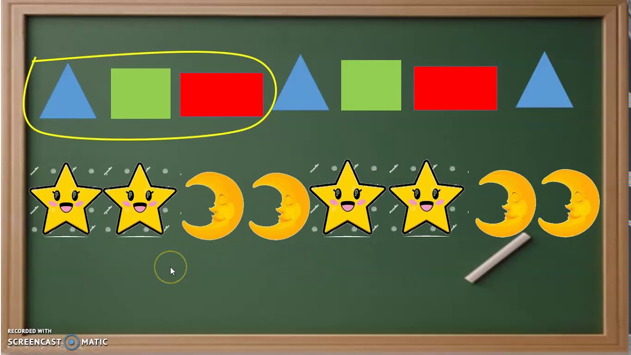 LOS PATRONES Y SERIES PARA NIÑOS DE SEGUNDO GRADO