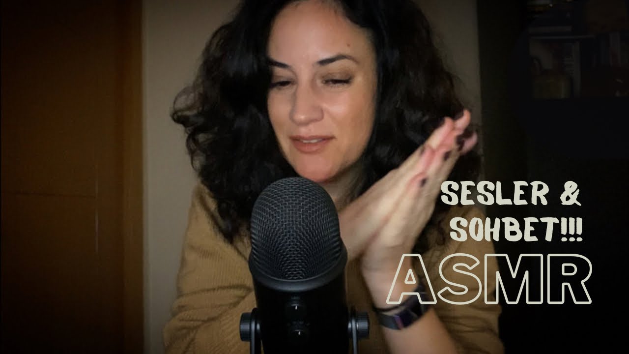 El ve mikrofon sesleri eşliğinde sohbet… Türkçe ASMR…