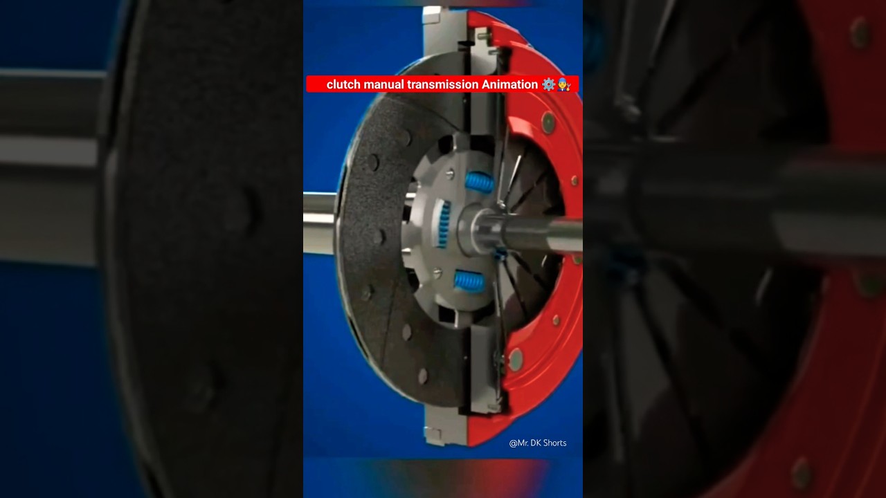 clutch manual transmission animation video ⚙️🧑&zwj;🔧 #cad #engineering #animation #mechanical #3d 🔥