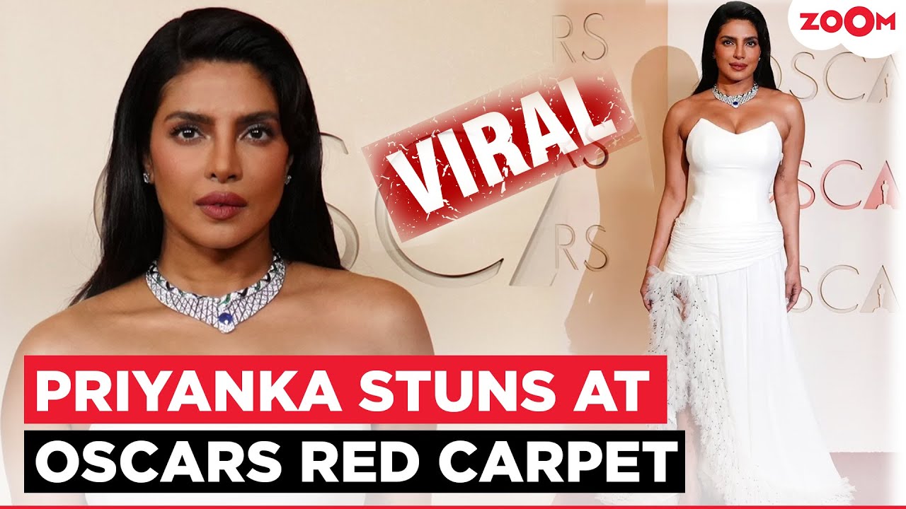 Priyanka Chopra and Nick Jonas Light Up Oscars Red Carpet with Date Night Glam - WATCH IT