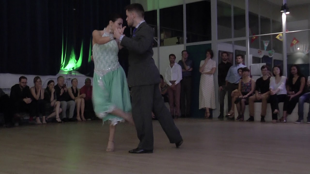 Silvia & Federico in Tango Café 