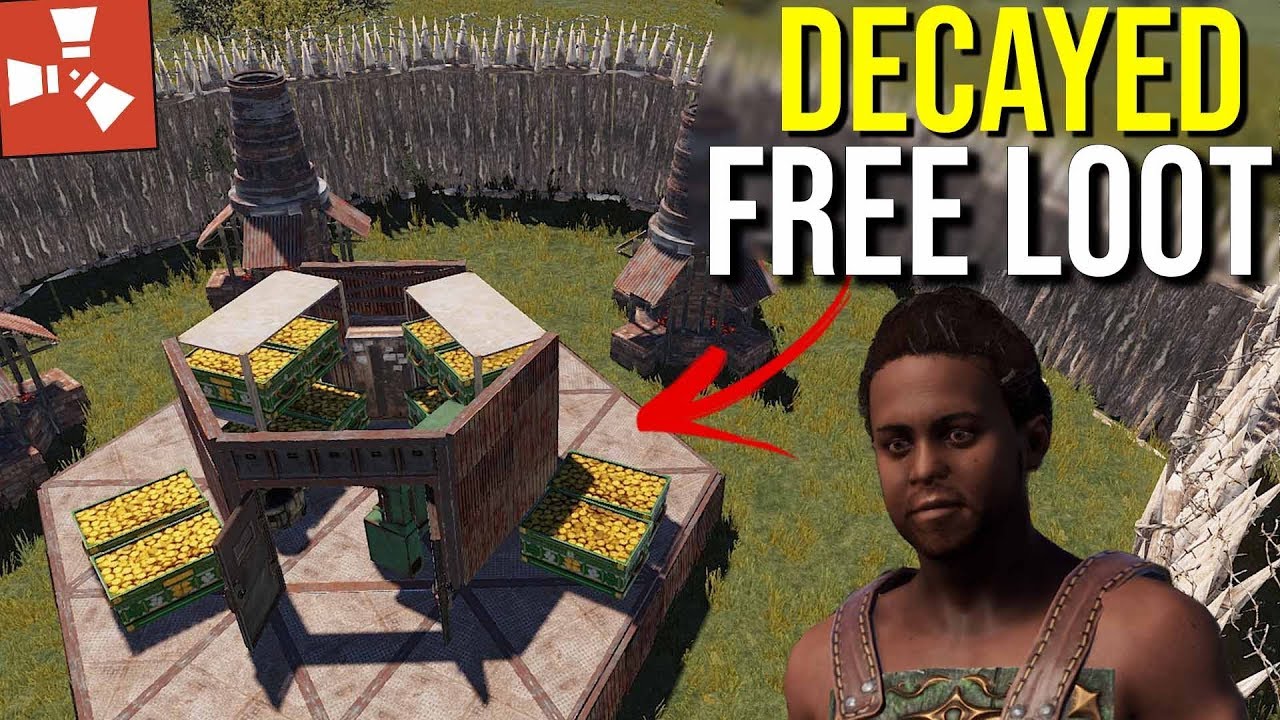 Rust - LE RAID GRATUIT DECAYED BASE