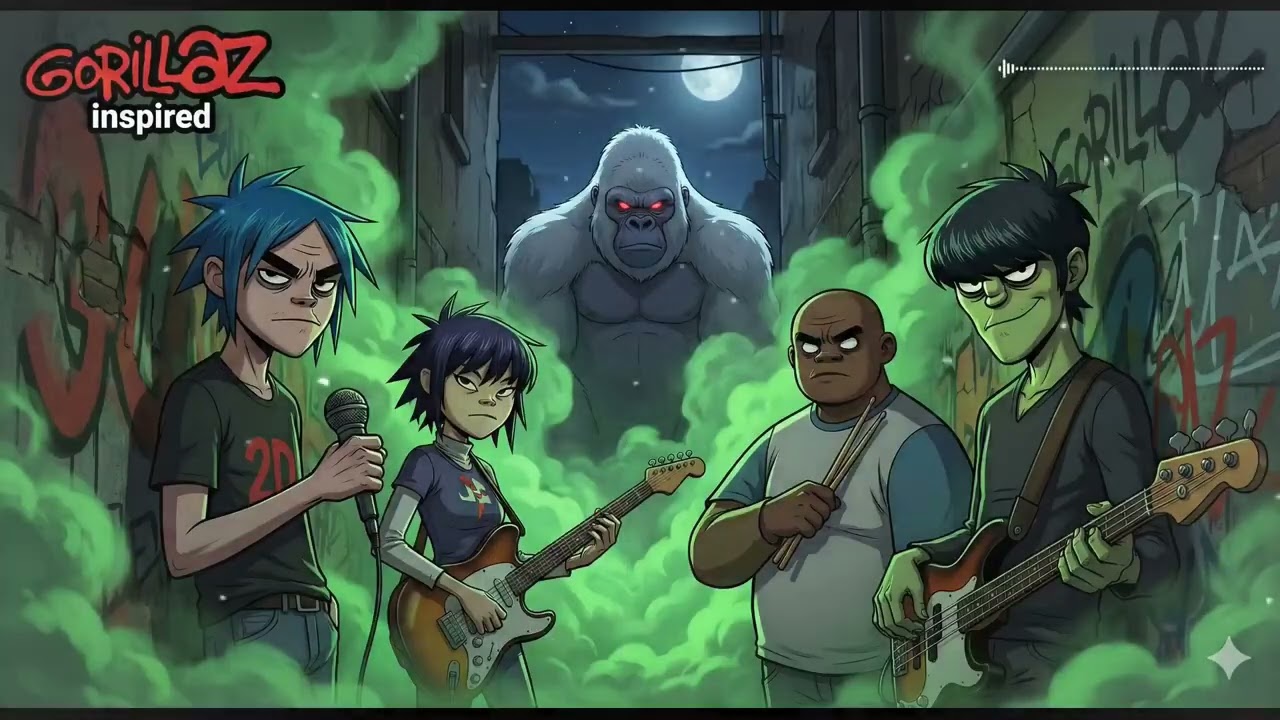 Kill Bill [UNDERGROUND] – Psycho Album REBOUND – Gorillaz Inspired AI Remix | Trip-Hop, Alt Hip-Hop