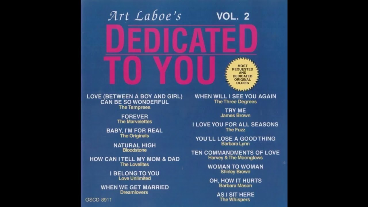 Art Laboe dedicated to you Vol 2.