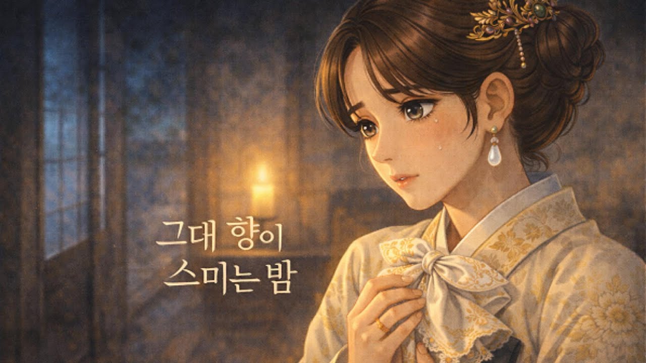 그대 향이 스미는 밤 | 문틈에 스며든 달빛, 남은 건 그리움
