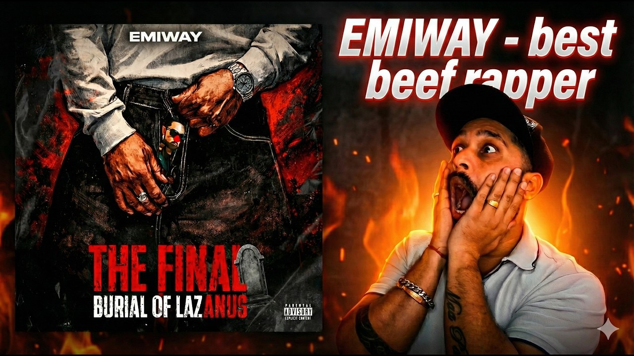 EMIWAY BANTAI - THE FINAL BURIAL OF LAZANUS (Reaction)| PROD BY EMIWAY & NARVAZA | LiL AnnA 😎🔥