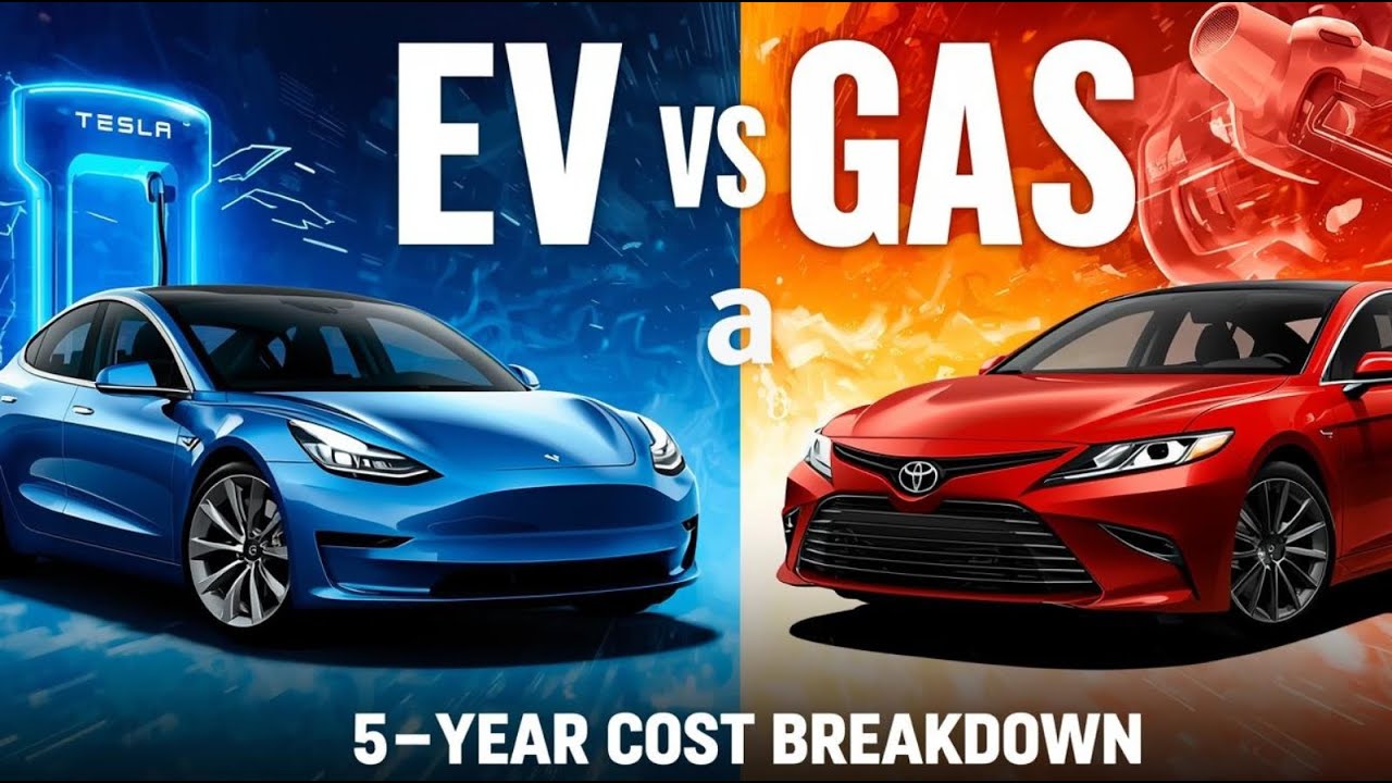 EV vs Gas Car: The Real 5-Year Cost of Ownership (Surprising Results)