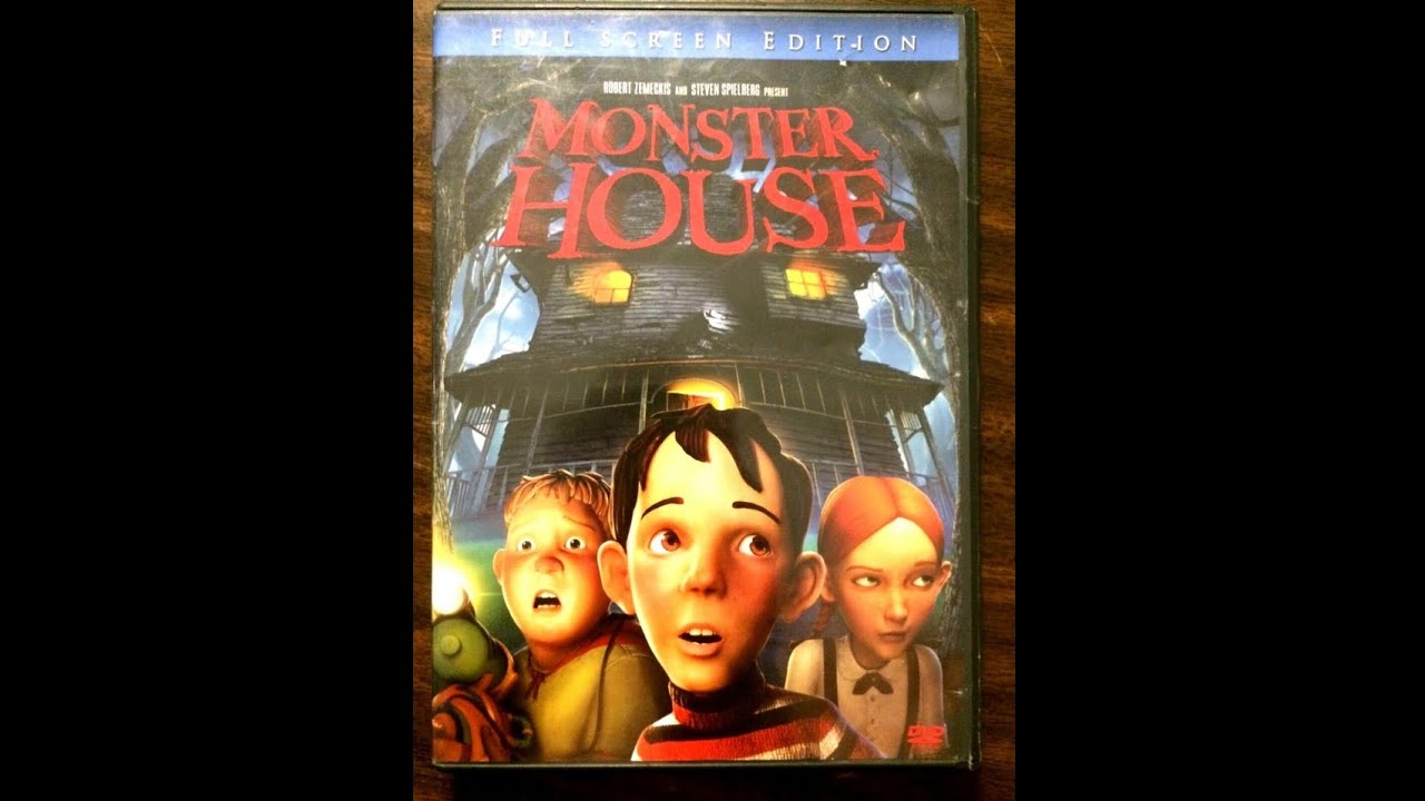 Opening To Monster House 2006 DVD (Full Screen Edition) (Happy Halloween 🎃)
