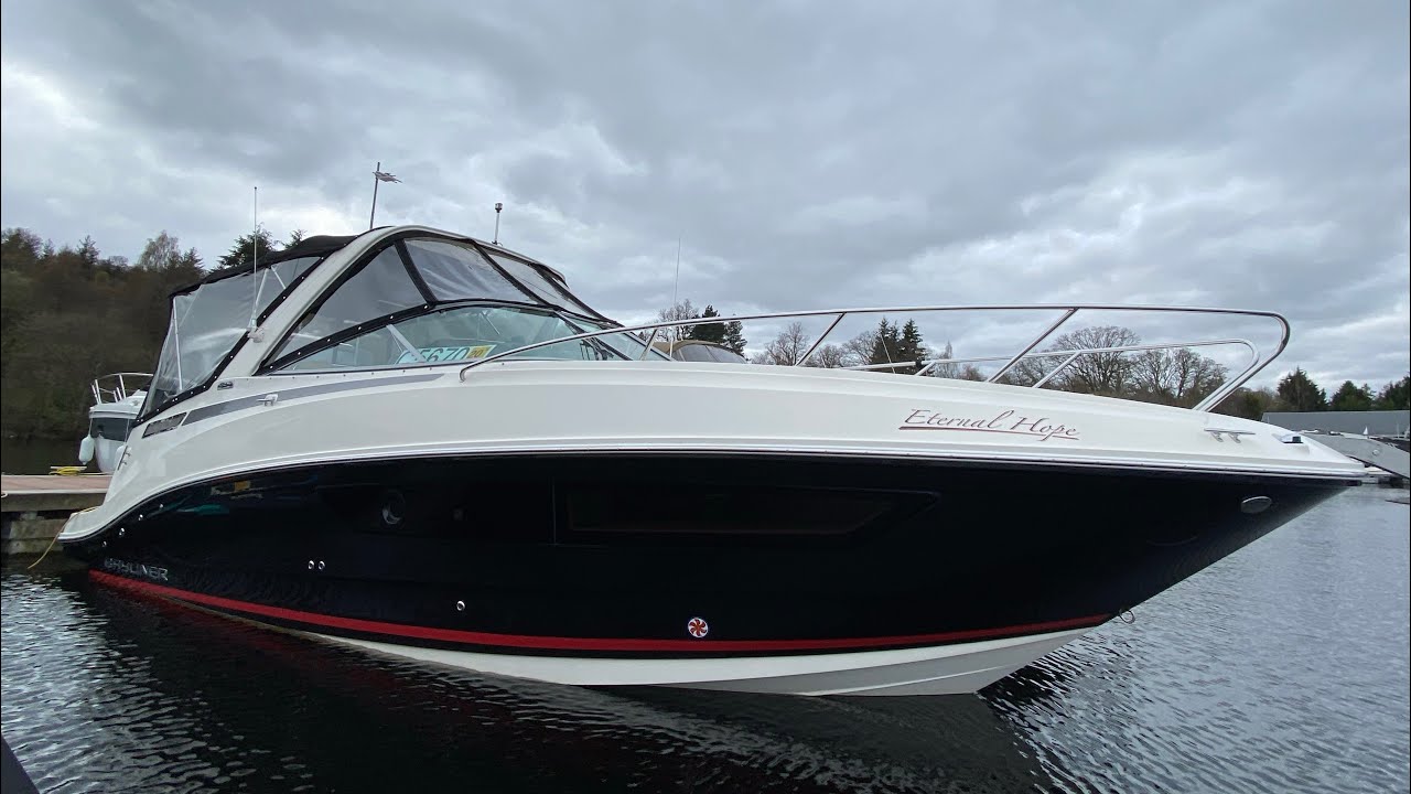 2016 Bayliner 842 £64,995. So much more than a weekender.