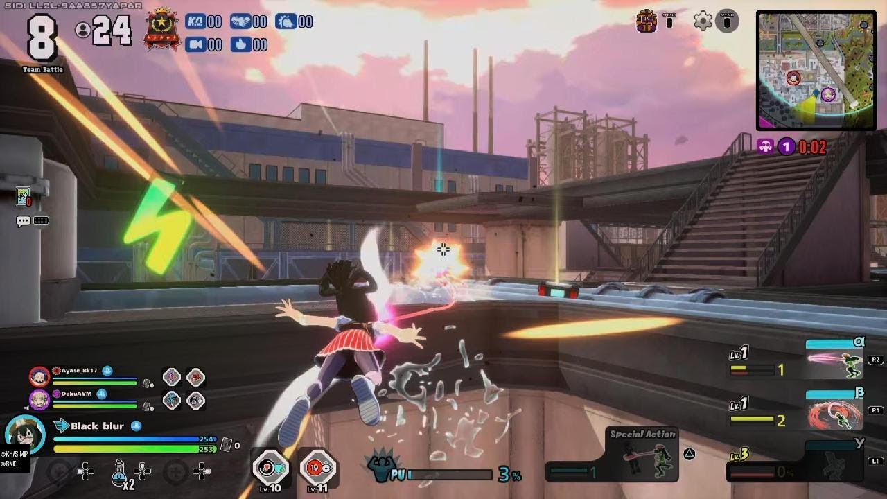 MY HERO ULTRA RUMBLE RANKED support froppy with the saves win