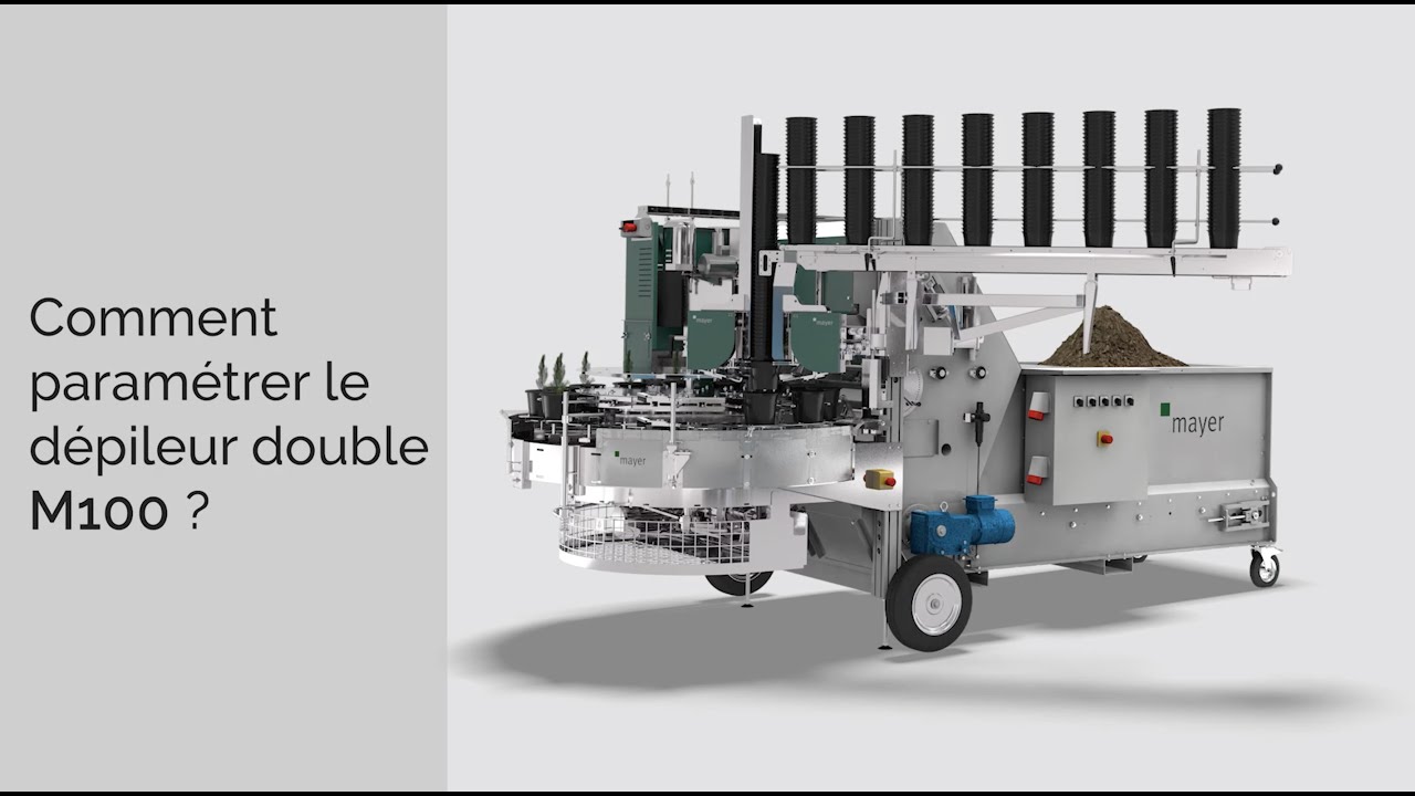 Comment paramétrer le dépileur double M100 ?