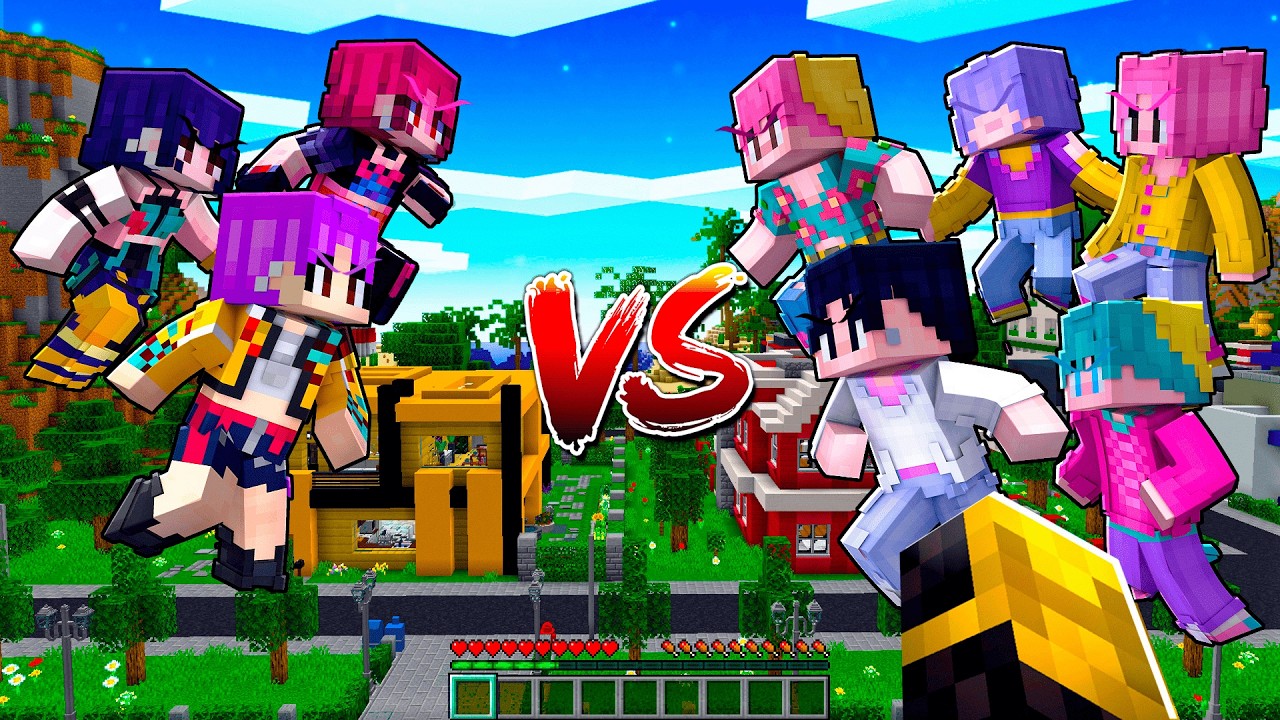 KPOP DEMON HUNTERS vs SAJA BOYS en MINECRAFT 😱