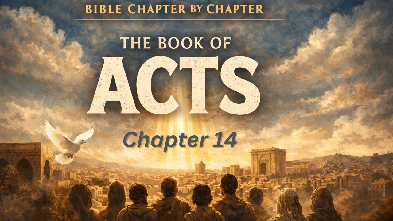Stoned but Unshakable: The Gospel Advances | Acts Chapter 14 Bible Study and Reading Bible Study