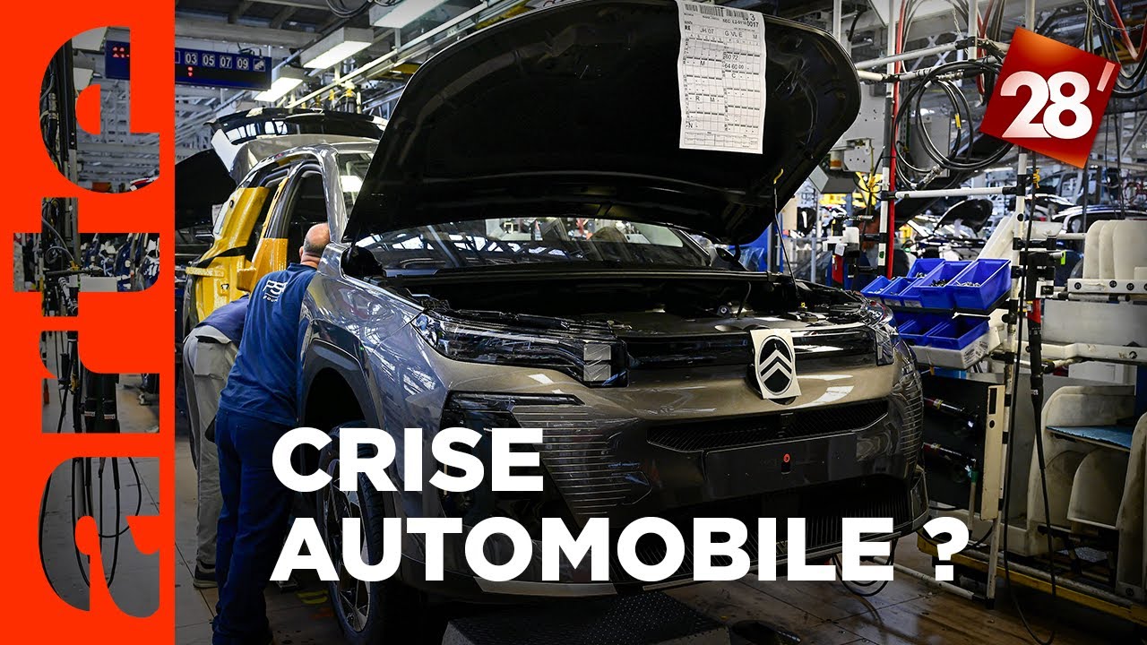 Usine Stellantis à l’arrêt : symbole d’un secteur automobile en crise ? | 28 minutes | ARTE