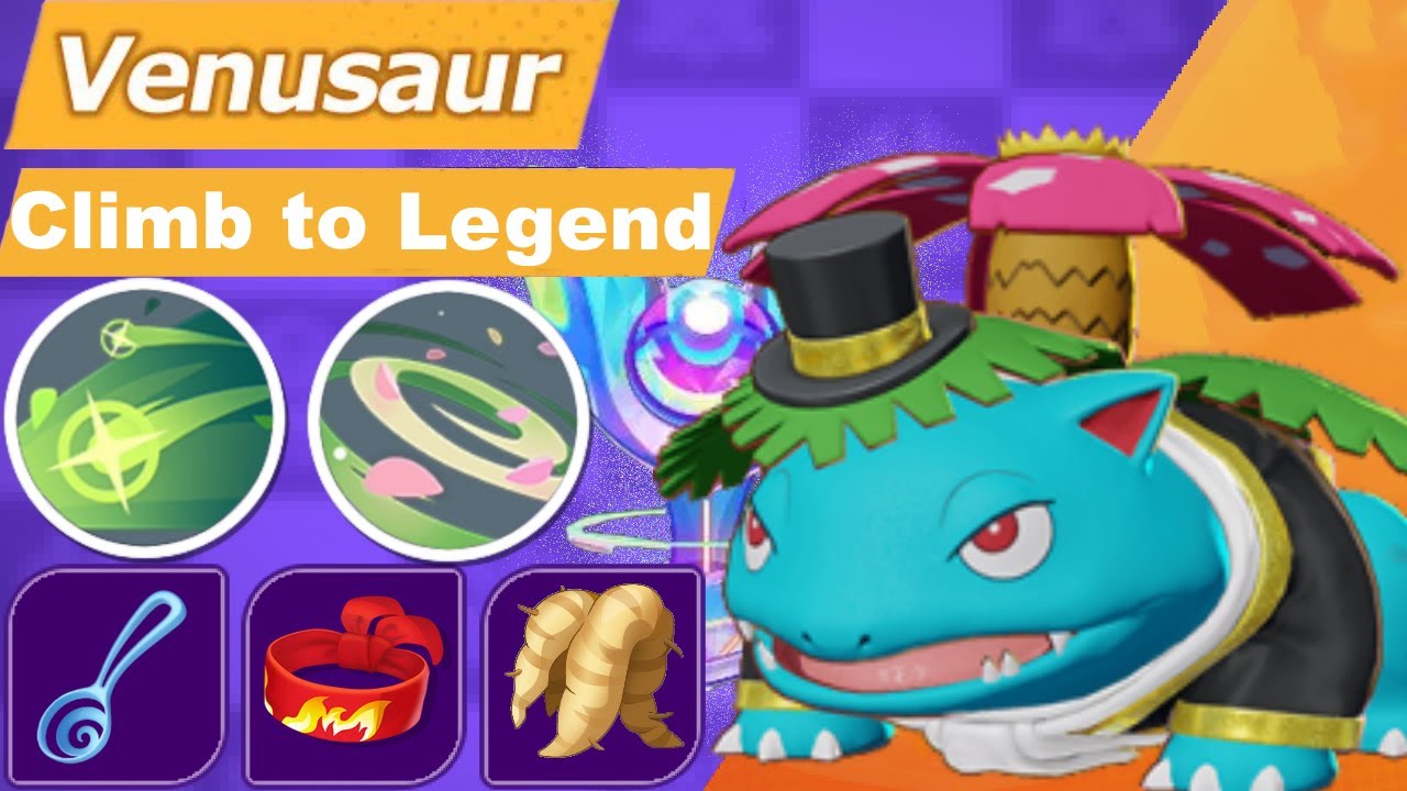 Pokemon Unite | Climb to Legend | SoloQ Venusaur | Season 33 | Live Commentary