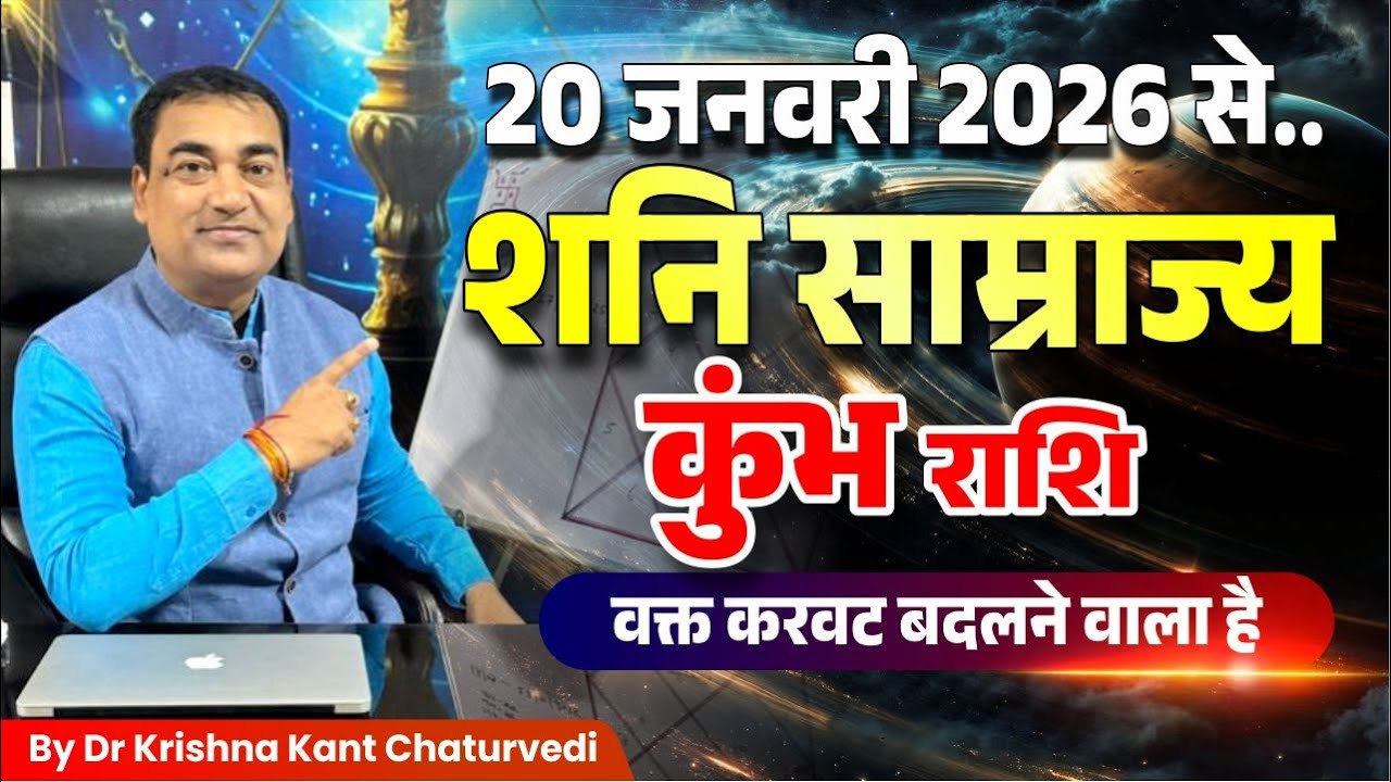 20 जनवरी 2026 से – कुंभ (Kumbha) Aquarius राशि का भाग्य बदलेगा | शनि का महत्वपूर्ण नक्षत्र परिवर्तन