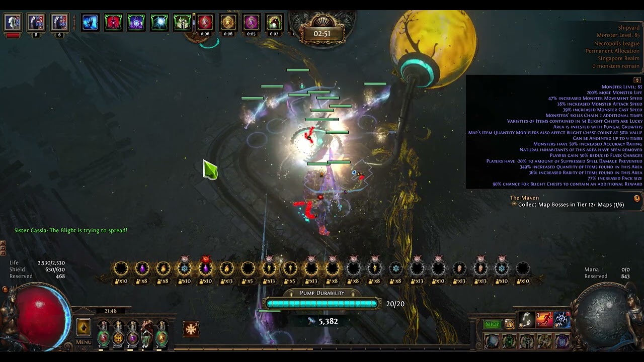 Path of Exile 3.24 afk blighted ravaged