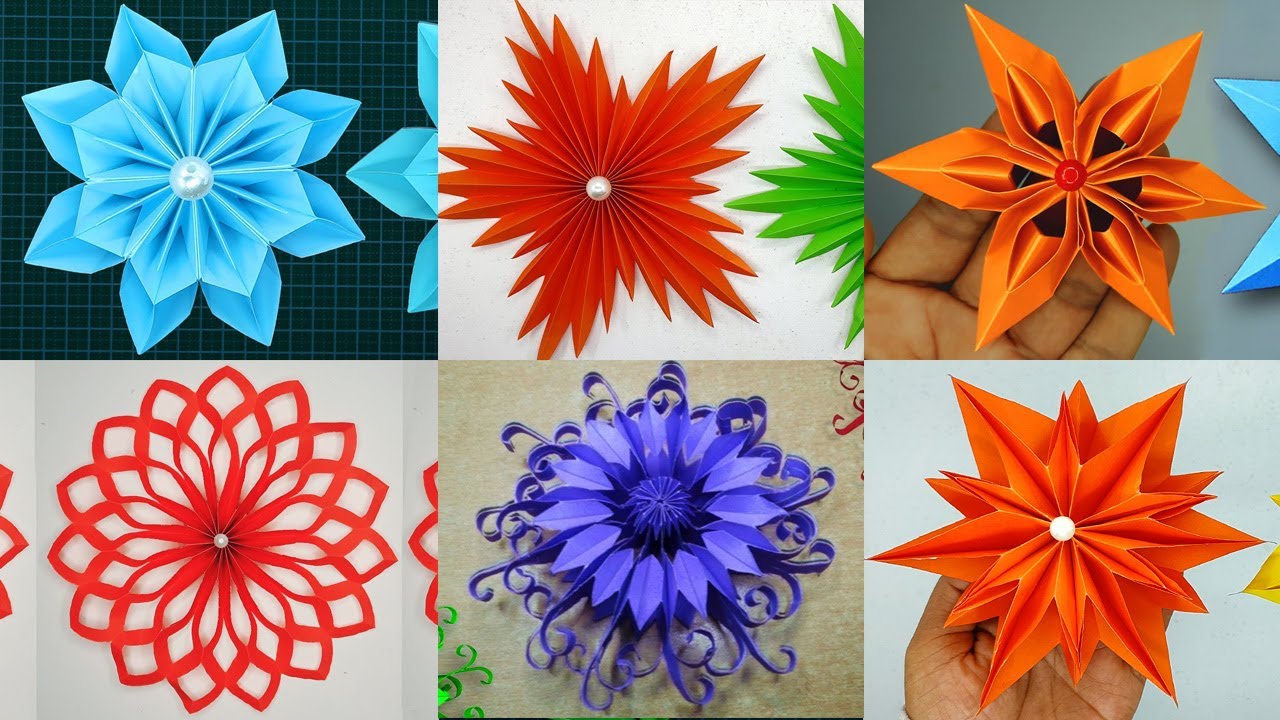 6 Amazing Paper Snowflakes for Christmas Decoration | Do It Together