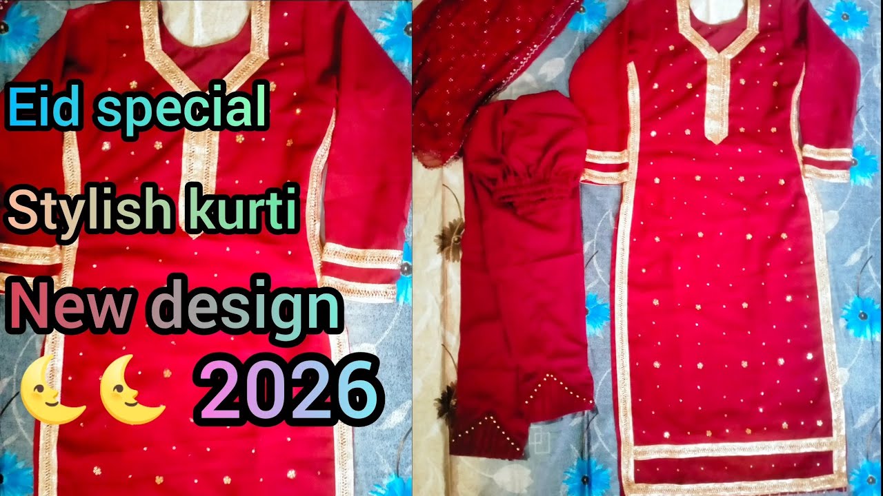 Trending beautiful outfit new dress design embroidery and less design cutting stitching#new #dress 