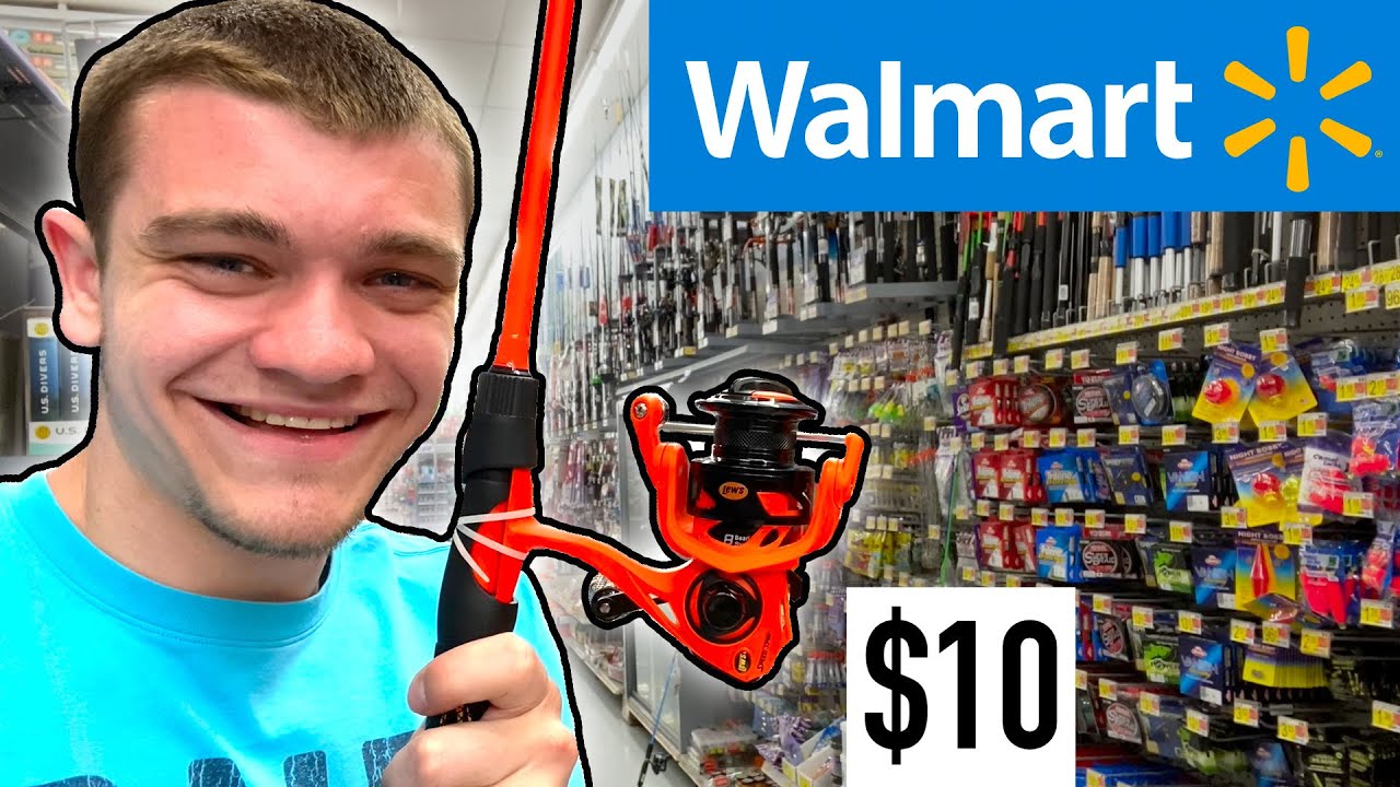 Рыболовный челлендж от Walmart за 10 долларов!