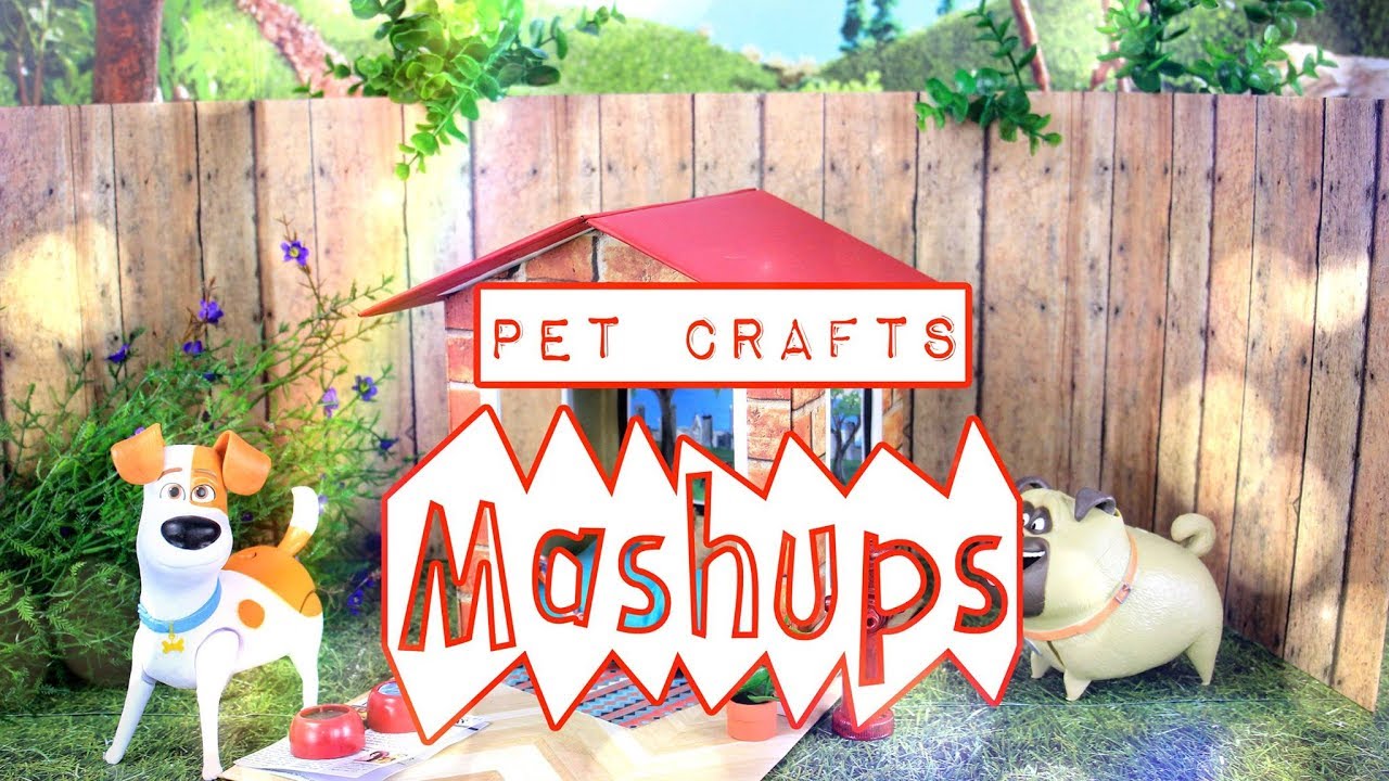 Mash Ups: Doll Pet Crafts | Dog Bed | Pet Shop | Doghouse | Pipe Cleaner Dog | Cat Post & More