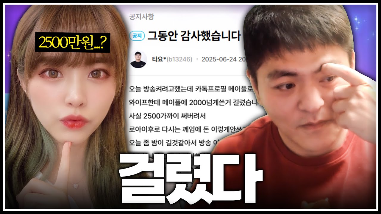 결국 와이프한테 현질 걸렸습니다