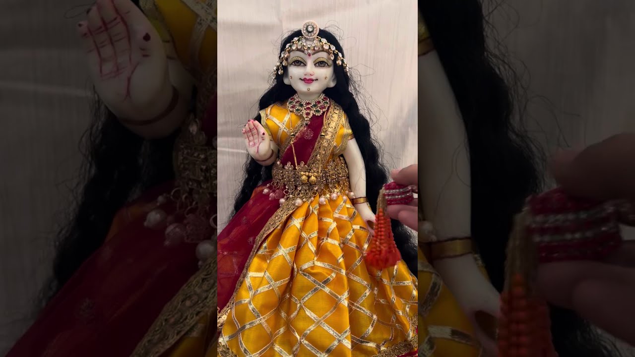 Radha Krishna full shringar 🥰 #radhakrishna #shringar #radheradhe